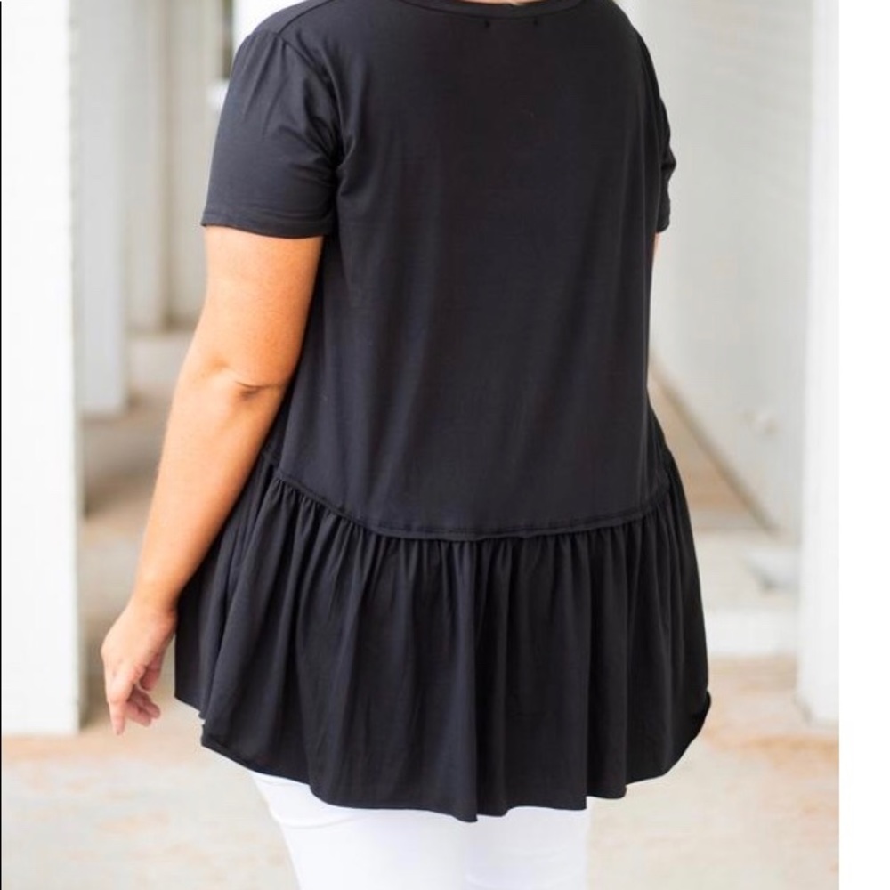 Ruffle Bottom top